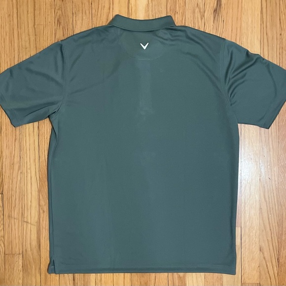 New Callaway Performance Opti-Dry Technology Polo, Size Large,Color Smoked Pearl - Picture 2 of 3